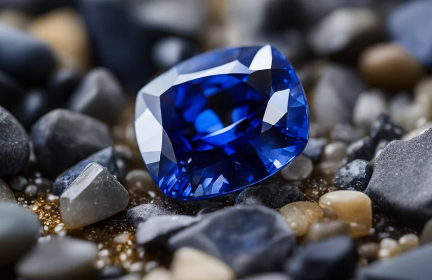 Изделия с сапфирами